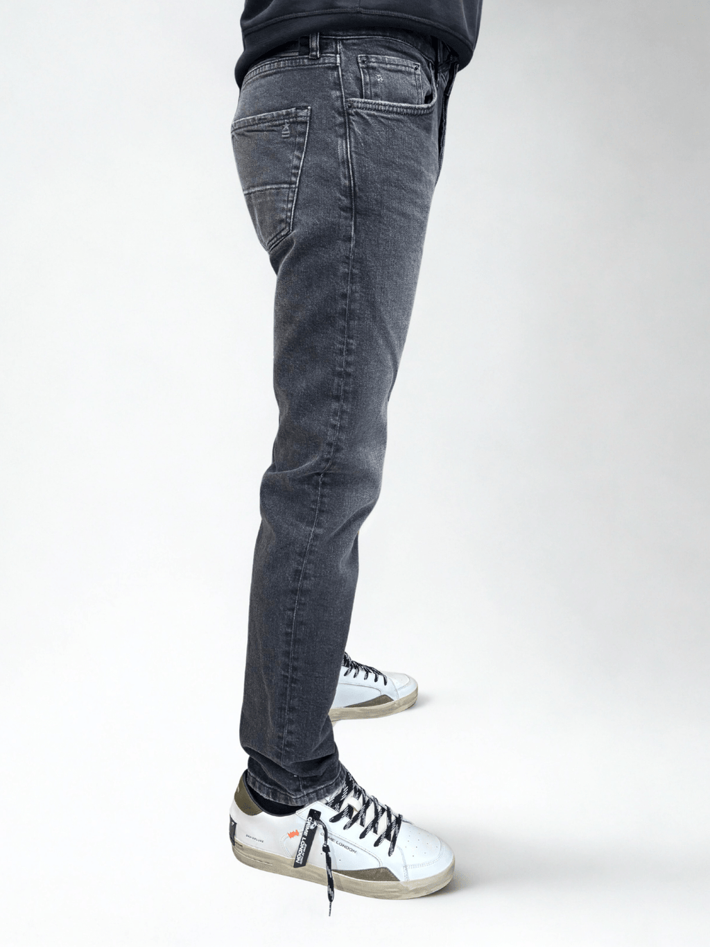 Jeans Barney comfort black denim Uniform - Seipuntozerostore