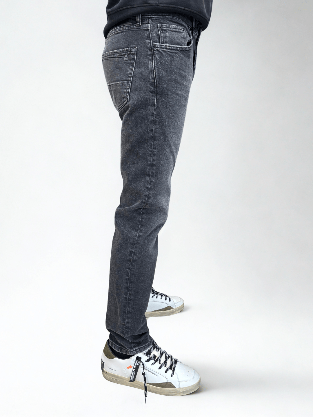 Jeans Barney comfort black denim Uniform - Seipuntozerostore