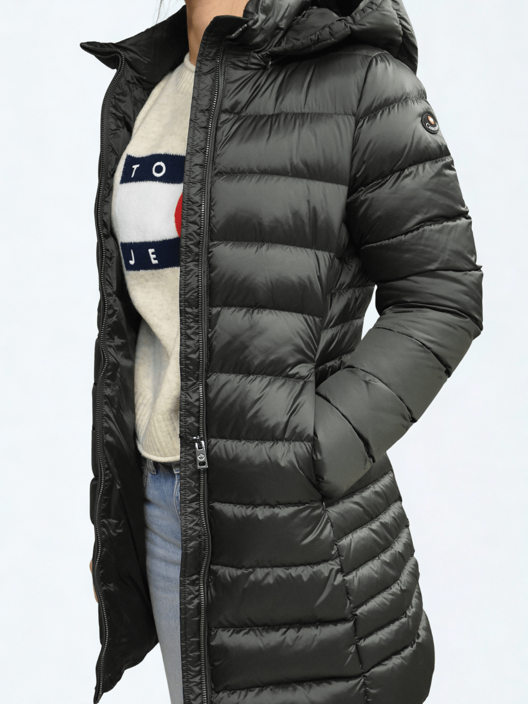 Piumino Cappotto Lisbet long 2.0 verde Canadiens - Seipuntozerostore