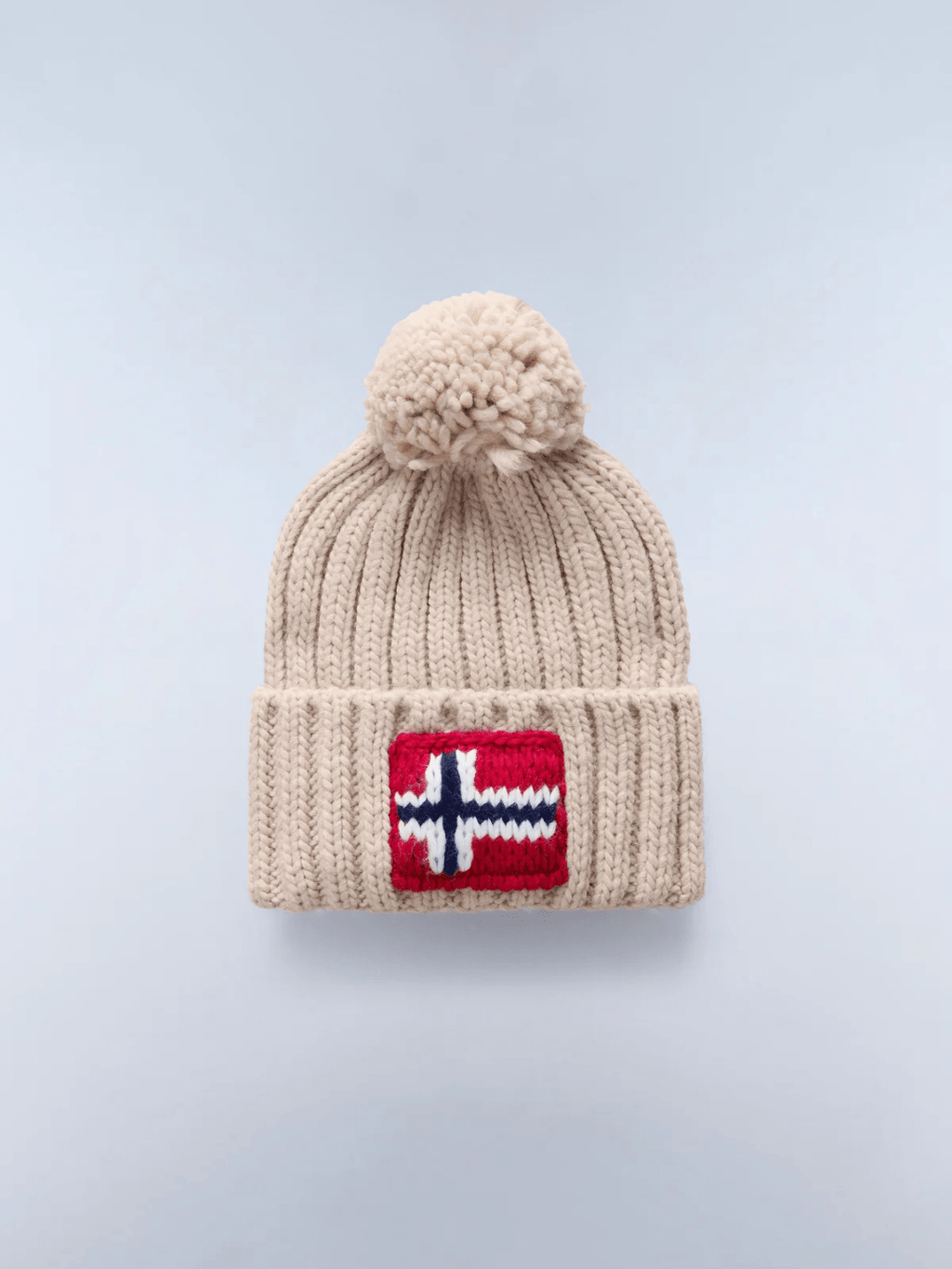 Cuffia Napapijri Beige Semiury - Seipuntozerostore