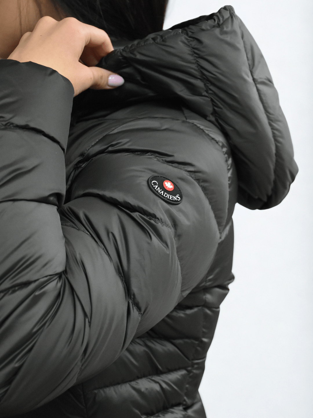 Piumino Cappotto Lisbet long 2.0 verde Canadiens - Seipuntozerostore