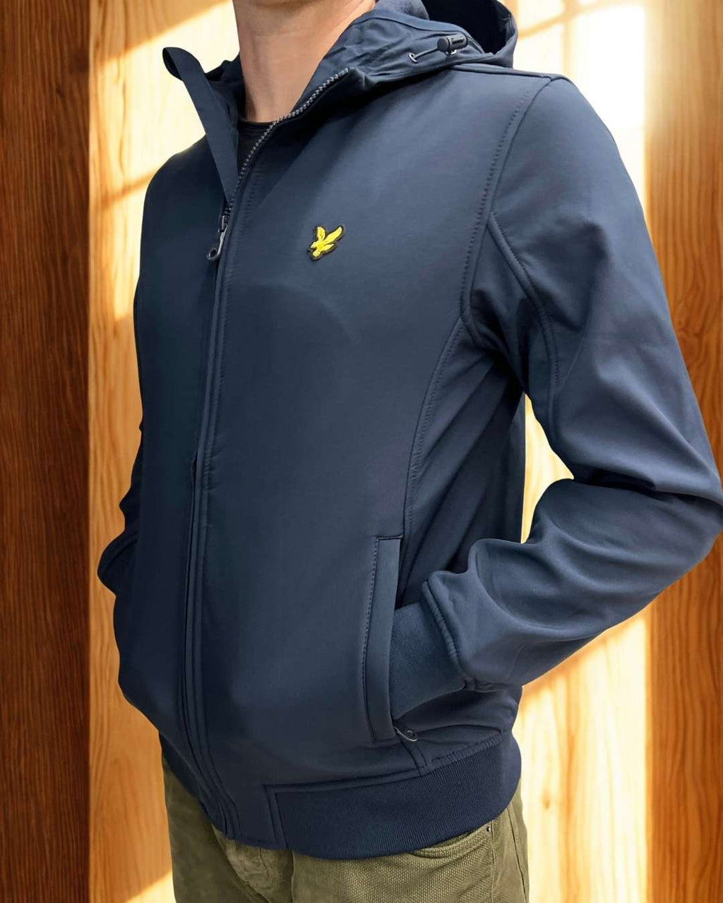 Giubbotto Blu Softshell Jacket Lyle & Scott - Seipuntozerostore