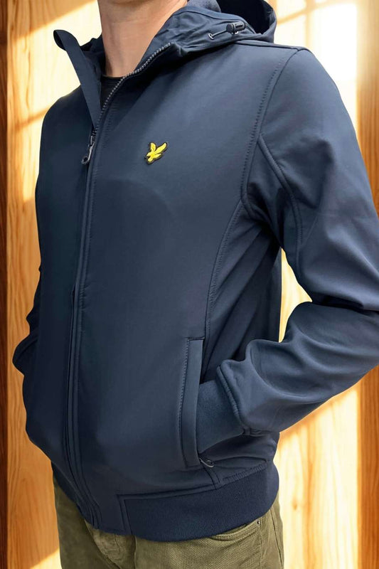 Giubbotto Blu Softshell Jacket Lyle & Scott - Seipuntozerostore