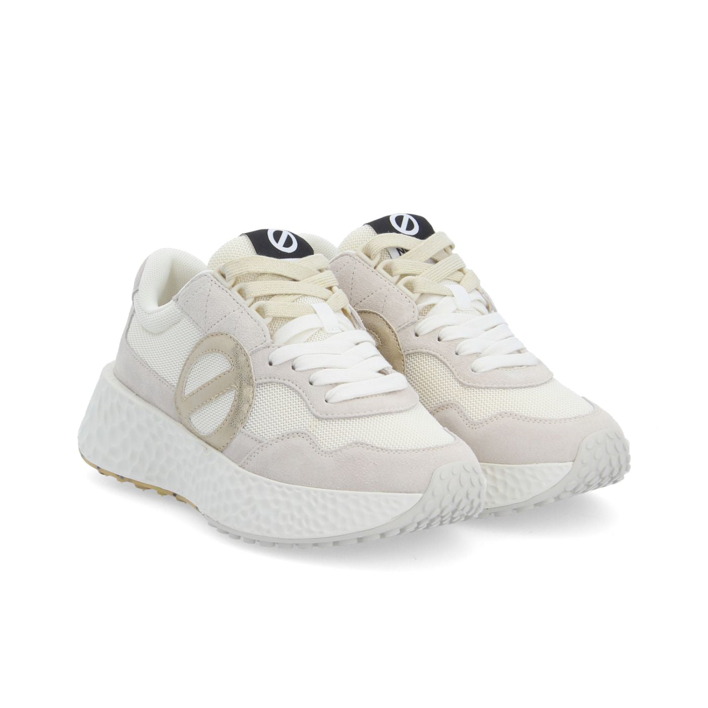 Carter Jogger W Bianco sporco/oro Noname - Seipuntozerostore