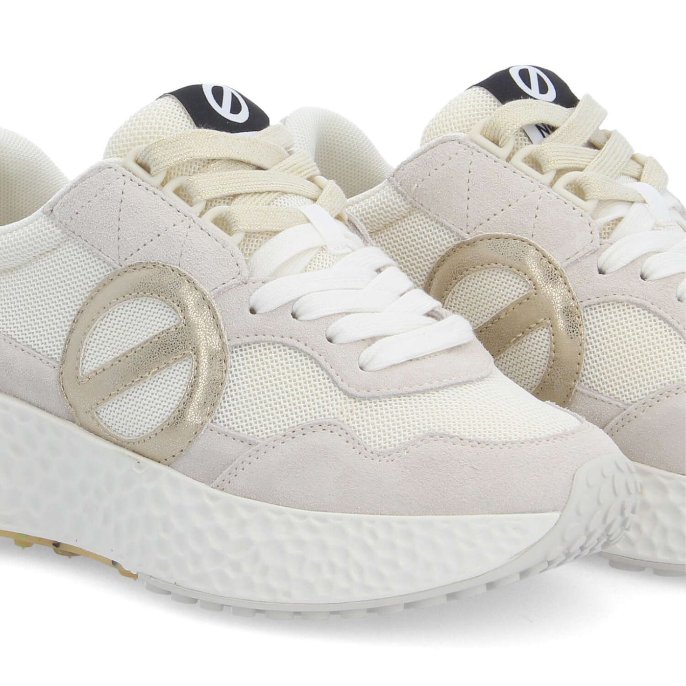 Carter Jogger W Bianco sporco/oro Noname - Seipuntozerostore