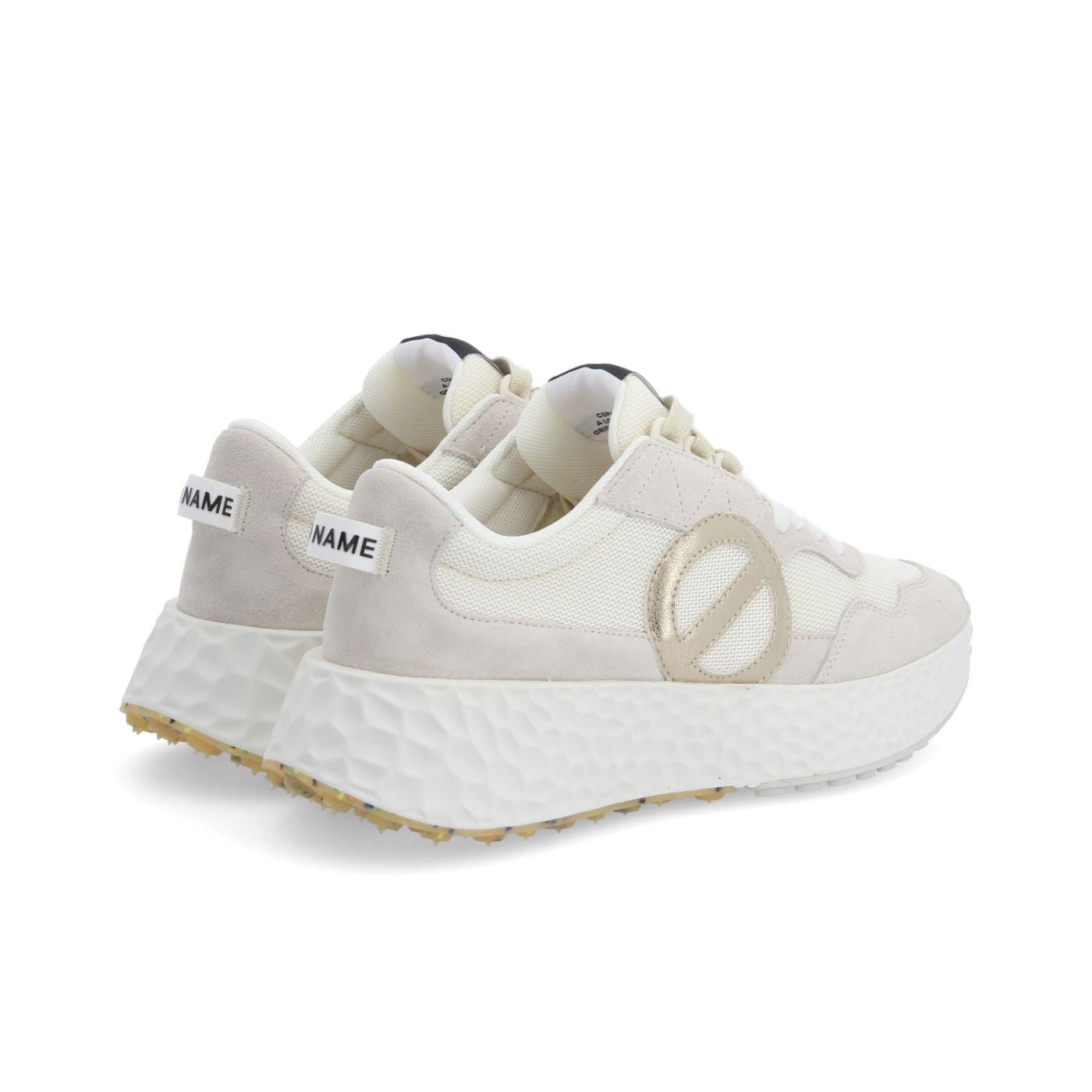 Carter Jogger W Bianco sporco/oro Noname - Seipuntozerostore