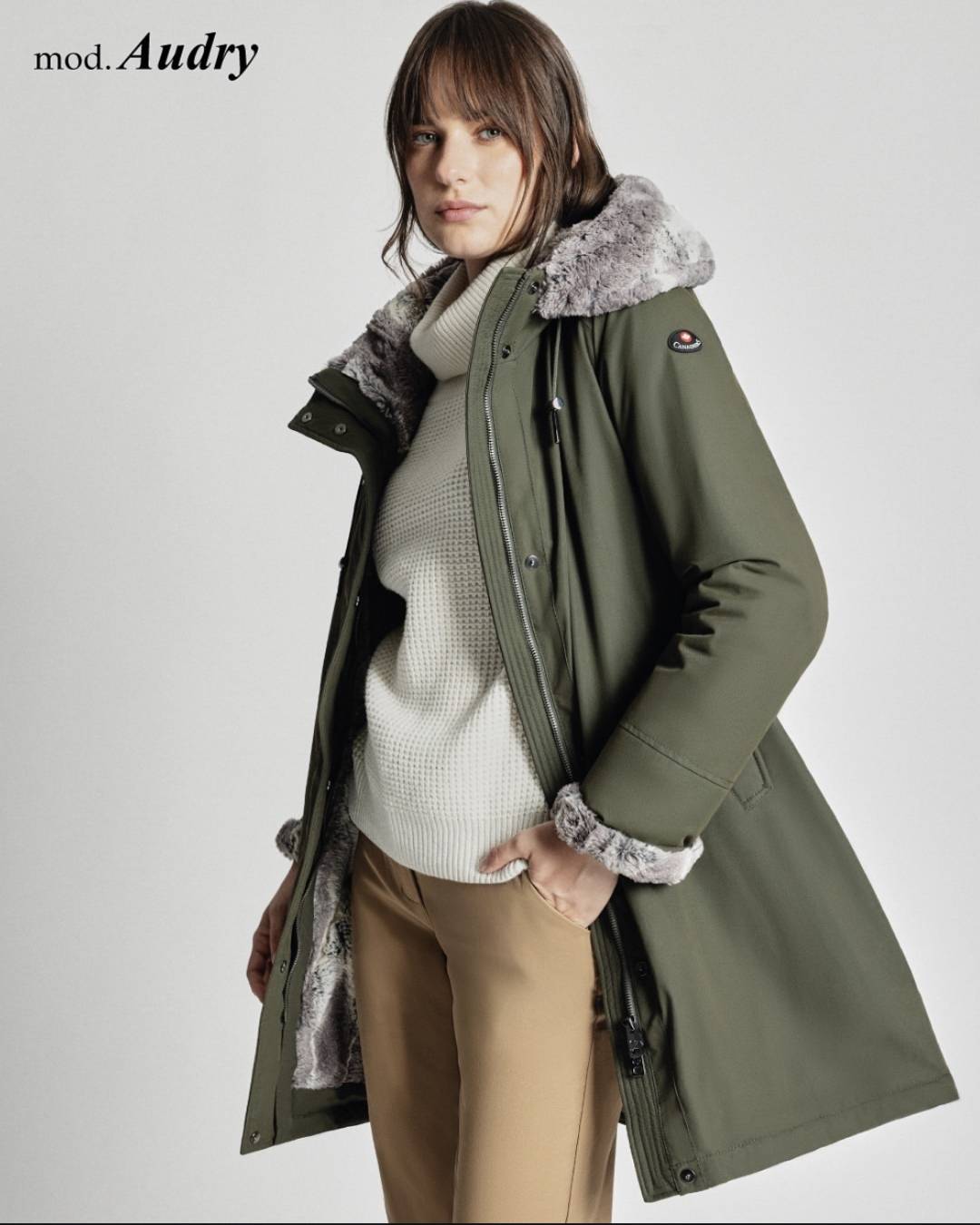 Parka Audri 3.1 Donna Verde Canadiens - Seipuntozerostore
