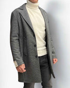 Cappotto monopetto Pied de poule Berna - Seipuntozerostore