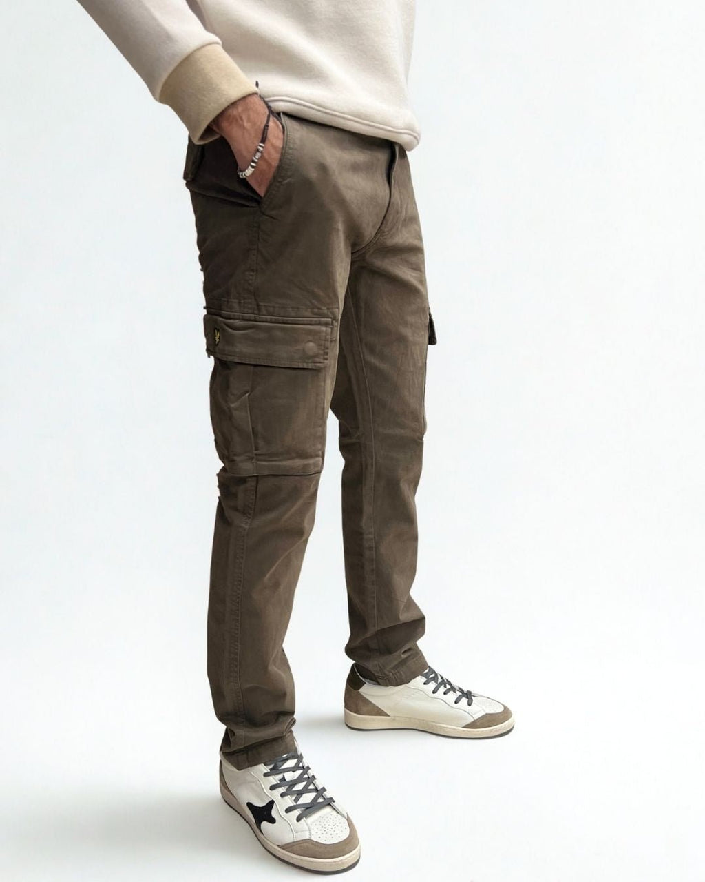 Pantalone Cargo Verde Militare Lyle & Scott - Seipuntozerostore