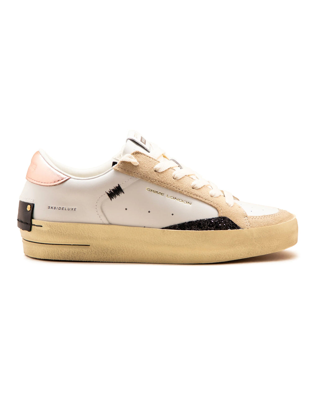 PROMO - 30% NEL CARRELLO Sneakers Sk8 Deluxe Beige Crime London - Seipuntozerostore