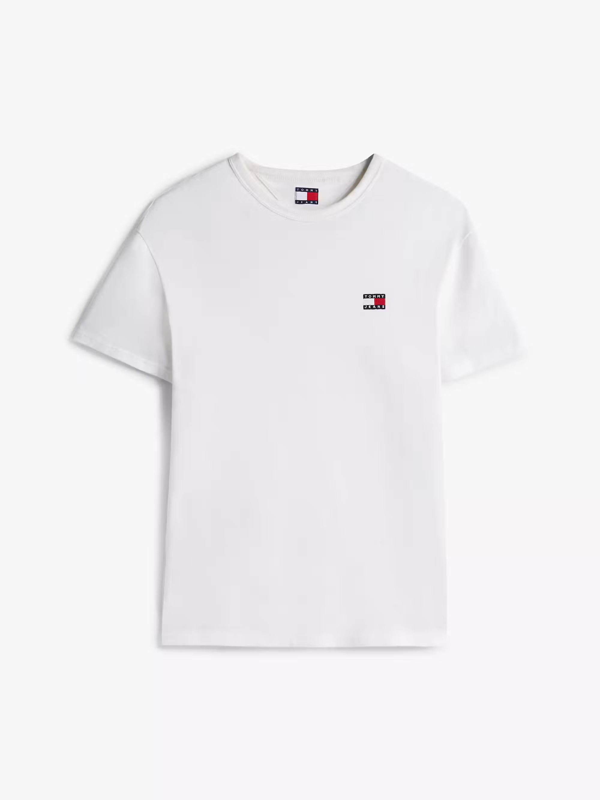 T-shirt con distintivo Tommy tono su tono