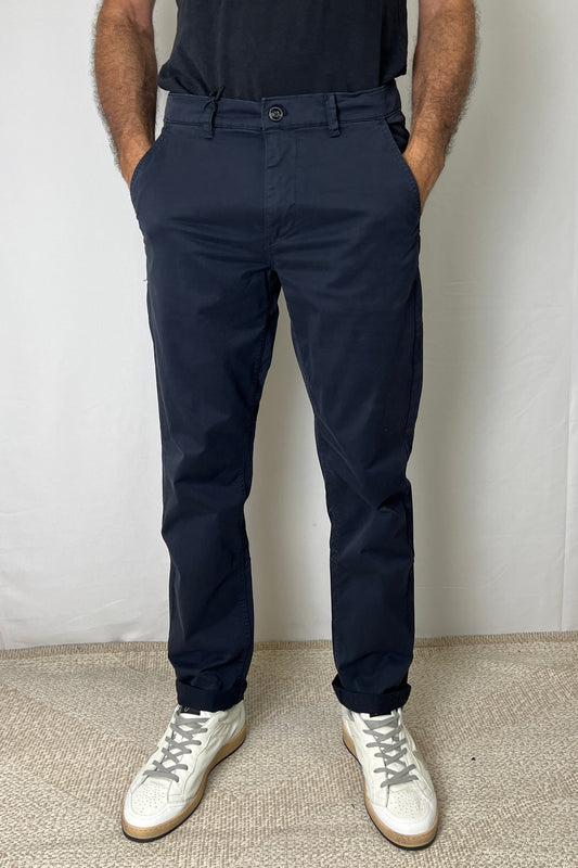 Pantalone Chino blu Lyle & Scott - Seipuntozerostore