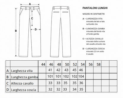 Pantalaccio lino latte Berna - Seipuntozerostore