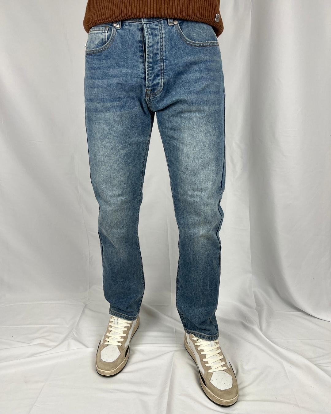 Jeans regular lavaggio medio Berna - Seipuntozerostore