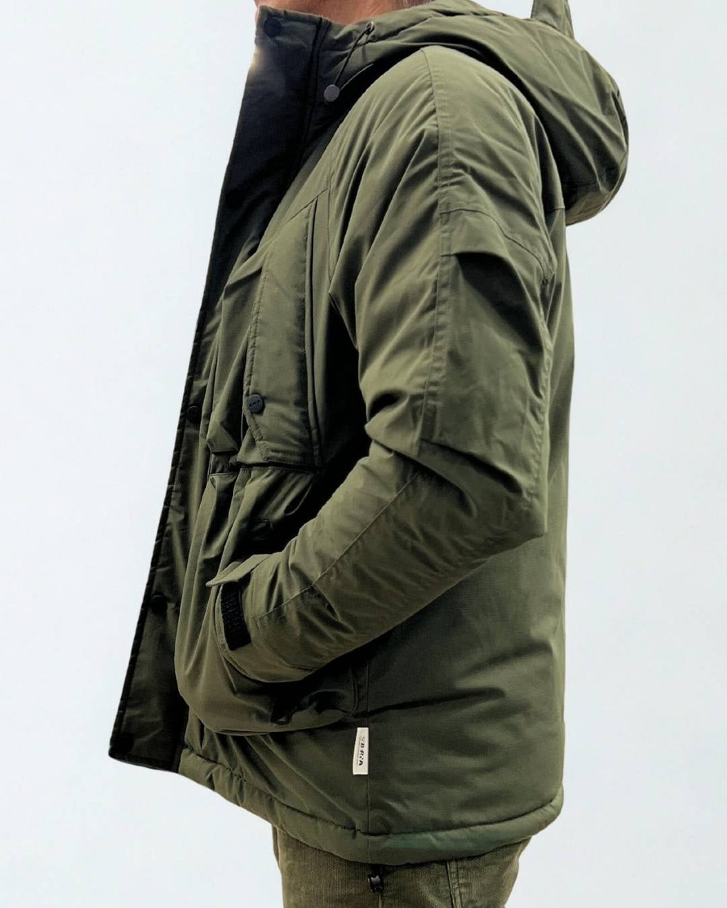 Giacca Outdoor Jacket Verde Militare Berna - Seipuntozerostore