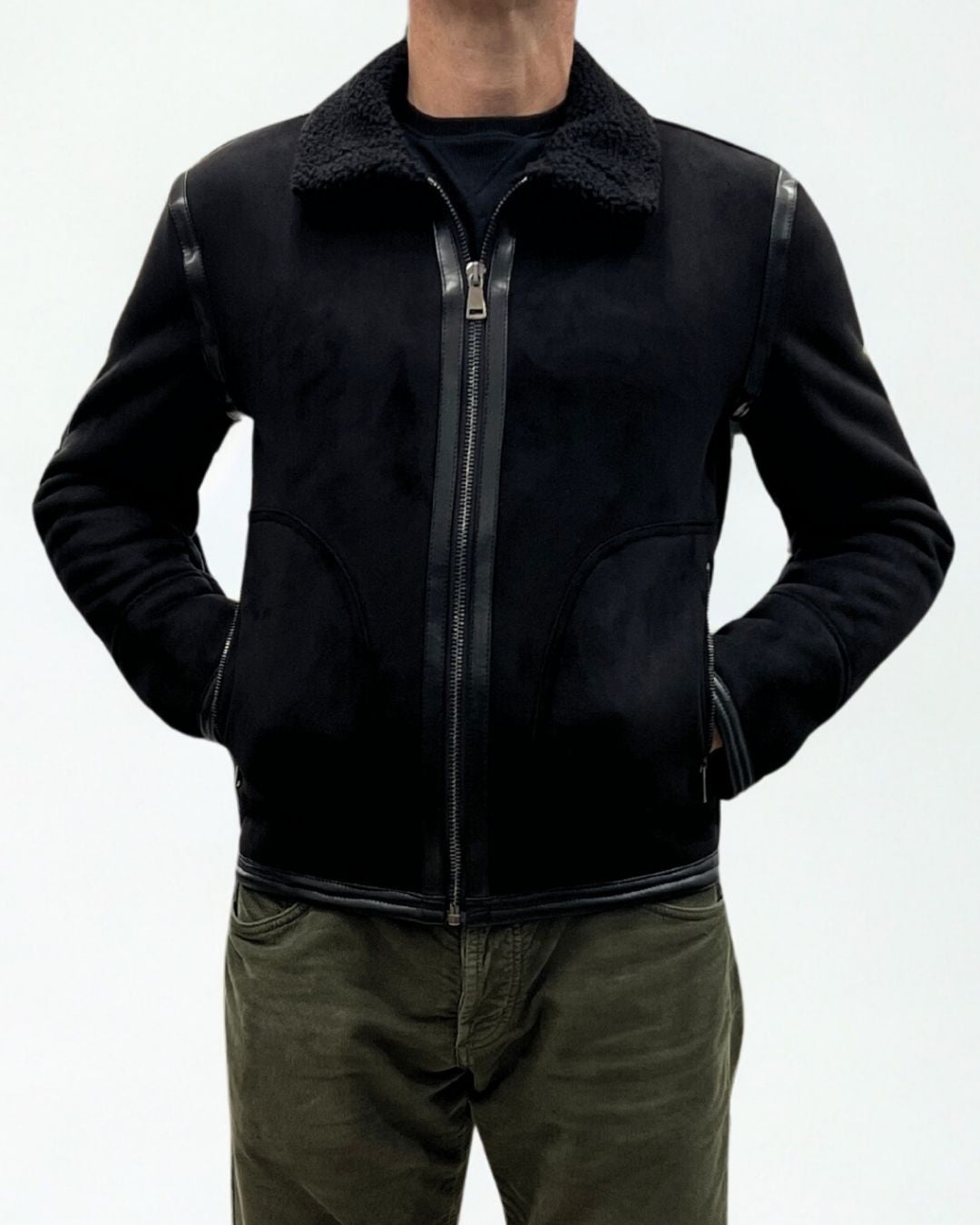 Eco Montone Nero Berna - Seipuntozerostore