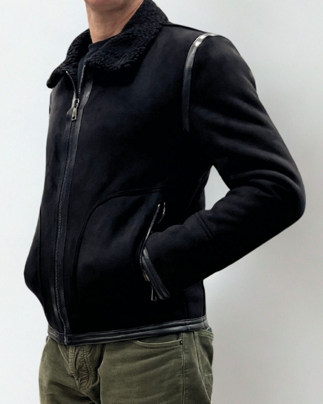 Eco Montone Nero Berna - Seipuntozerostore