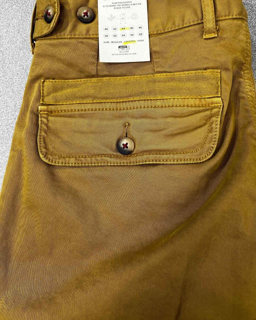 Pantalone Cropped Arachide Berna - Seipuntozerostore