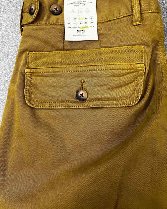 Pantalone Cropped Arachide Berna - Seipuntozerostore
