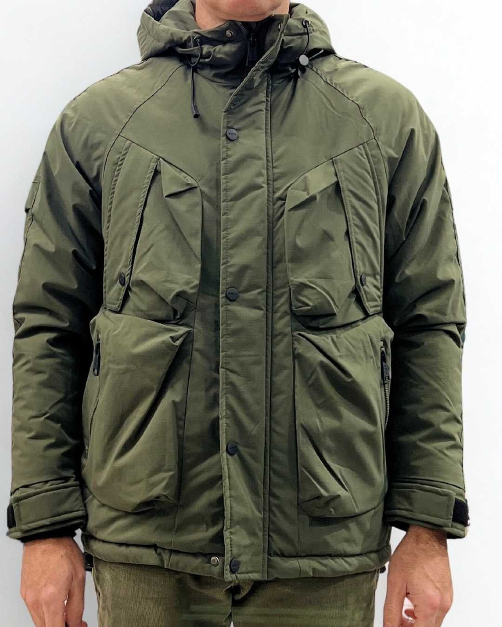 Giacca Outdoor Jacket Verde Militare Berna - Seipuntozerostore
