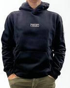 Felpa Siren Hoodie Verde Atlantic Nero Marshall Artist - Seipuntozerostore