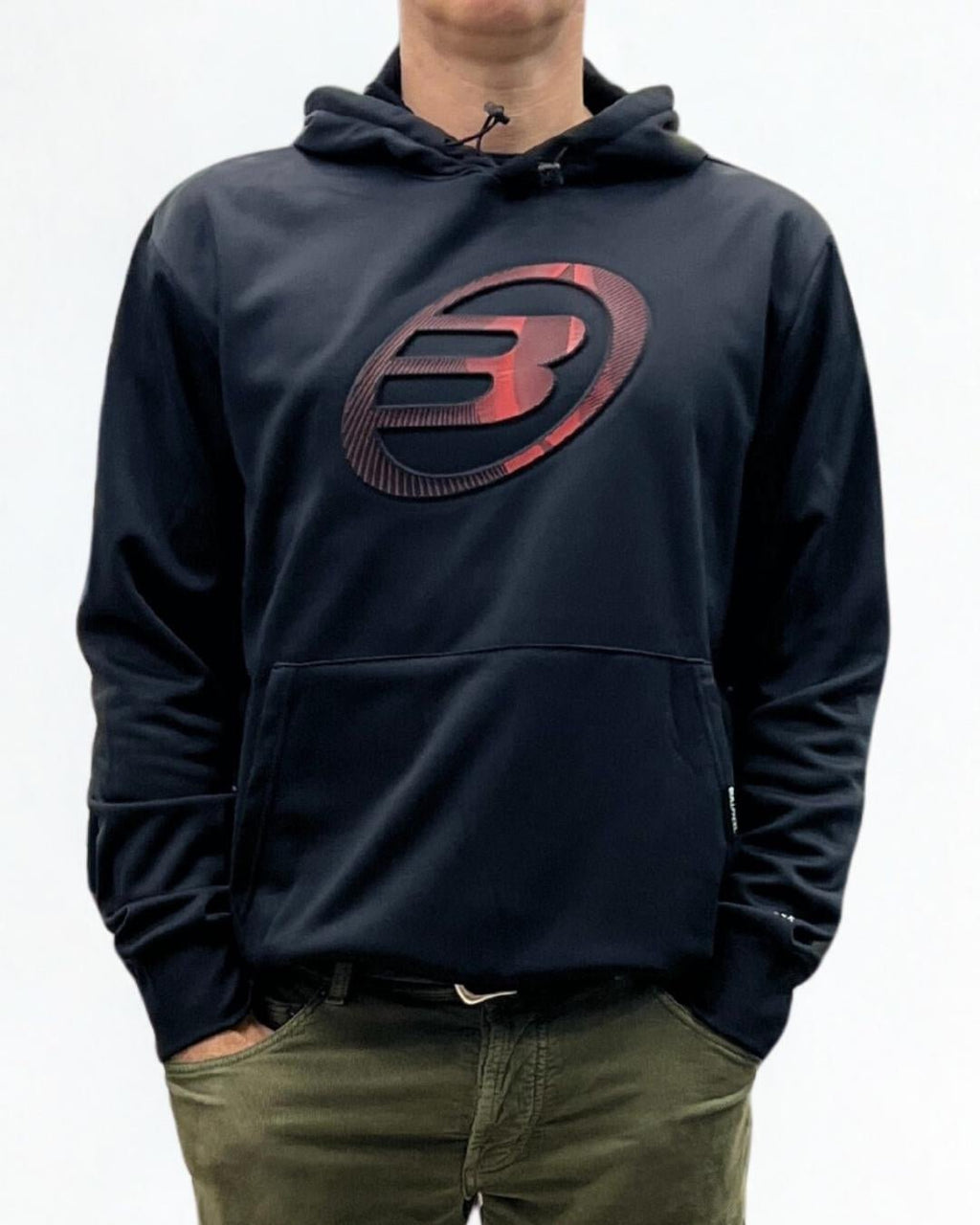 Felpa Gomese Nero Bullpadel - Seipuntozerostore