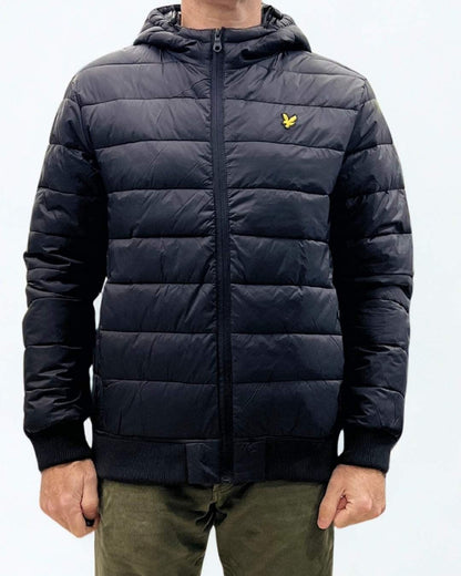 Giacca Wadded Jacket nero Lyle & Scott - Seipuntozerostore