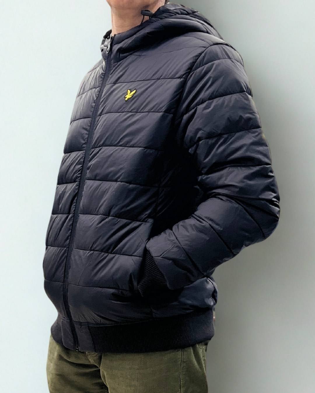 Giacca Wadded Jacket nero Lyle & Scott - Seipuntozerostore