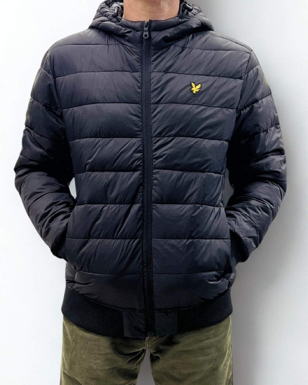 Giacca Wadded Jacket nero Lyle & Scott - Seipuntozerostore