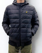 Giacca Wadded Jacket nero Lyle & Scott - Seipuntozerostore