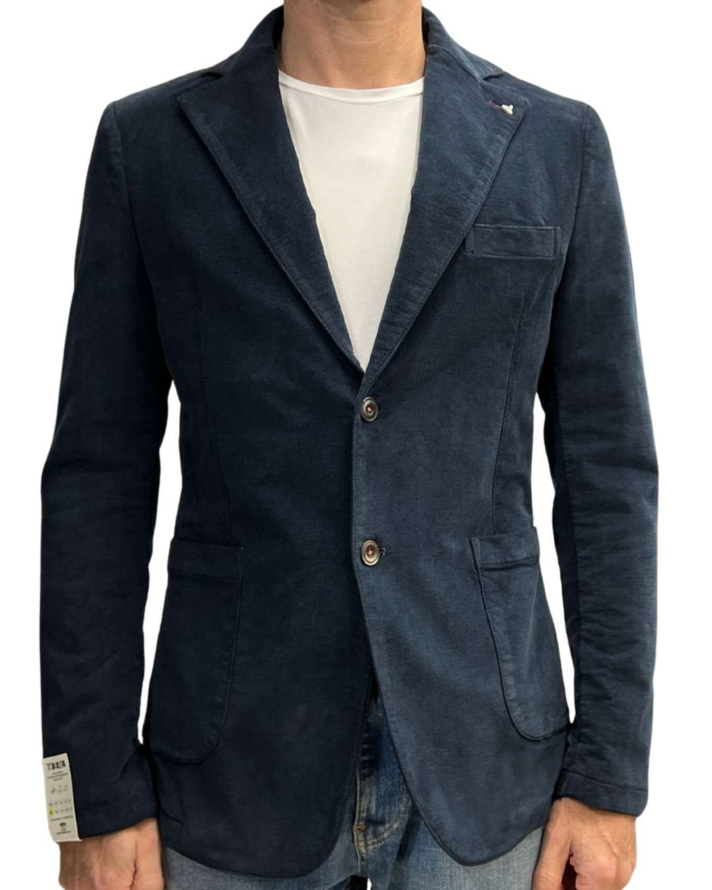 Giacca Blazer monopetto Blu Berna - Seipuntozerostore