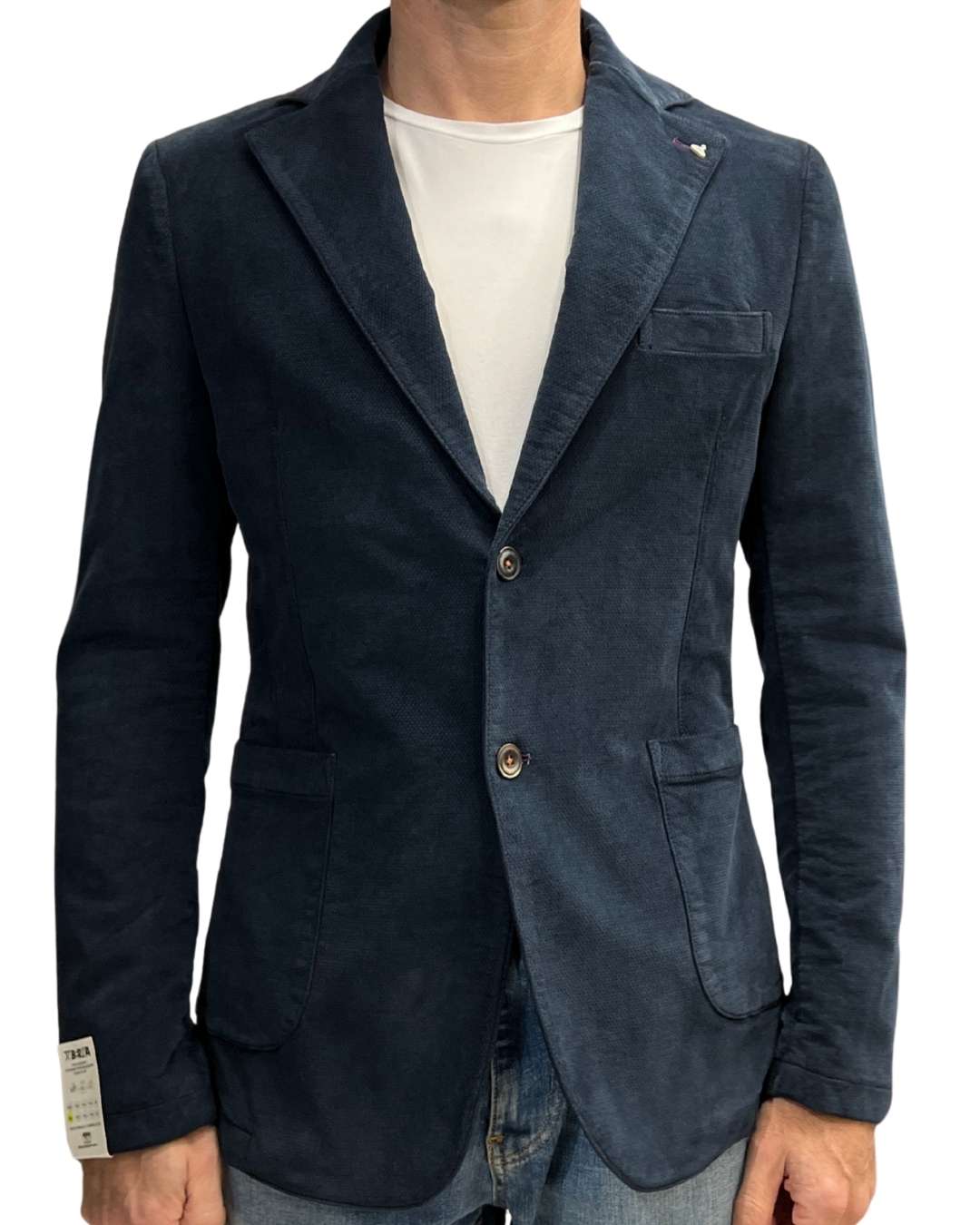 Giacca Blazer monopetto Blu Berna - Seipuntozerostore