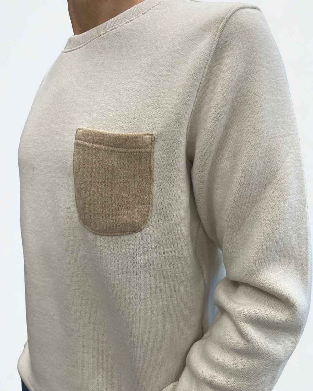 Felpa Girocollo Double Burro - Seipuntozerostore