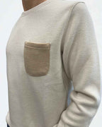 Felpa Girocollo Double Burro - Seipuntozerostore