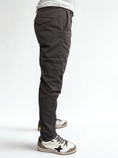Pantalone slim fit con cinturino regolabile Castagna Berna - Seipuntozerostore