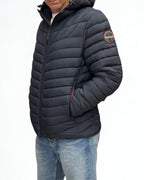 Piumino con Cappuccio Lapaz Nero Black Beauty Napapijri - Seipuntozerostore