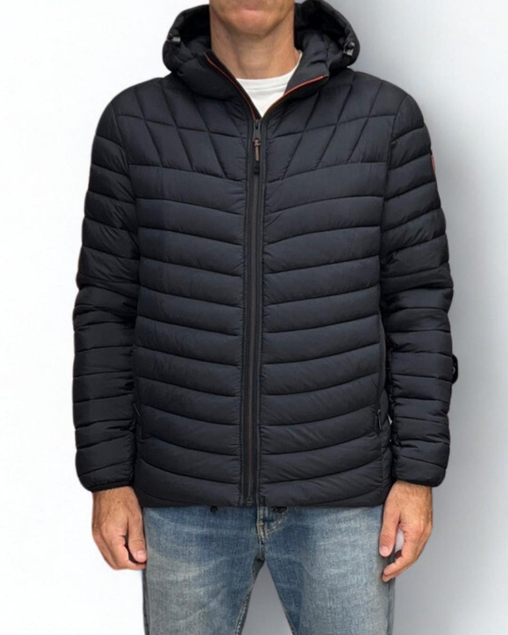 Piumino con Cappuccio Lapaz Nero Black Beauty Napapijri - Seipuntozerostore