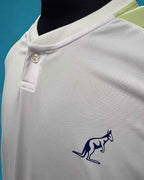 T-shirt Ripple Polo Shirt bianco Australian - Seipuntozerostore