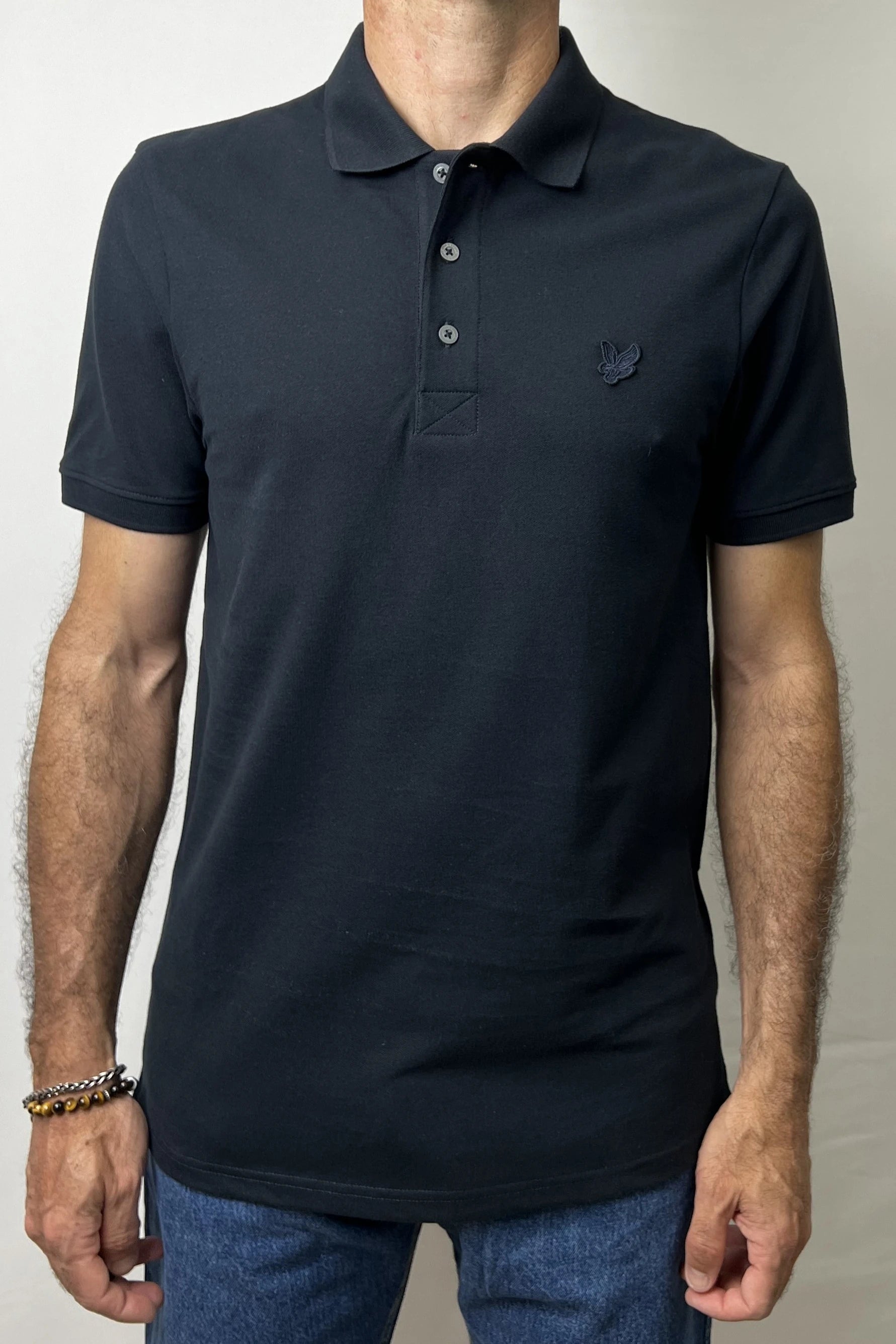 Polo in cotone blu navy Lyle & Scott - Seipuntozerostore
