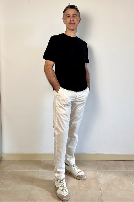 T-shirt cotone modal nero Berna - Seipuntozerostore