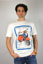 T-shirt Vespa con stampa V2 - Seipuntozerostore
