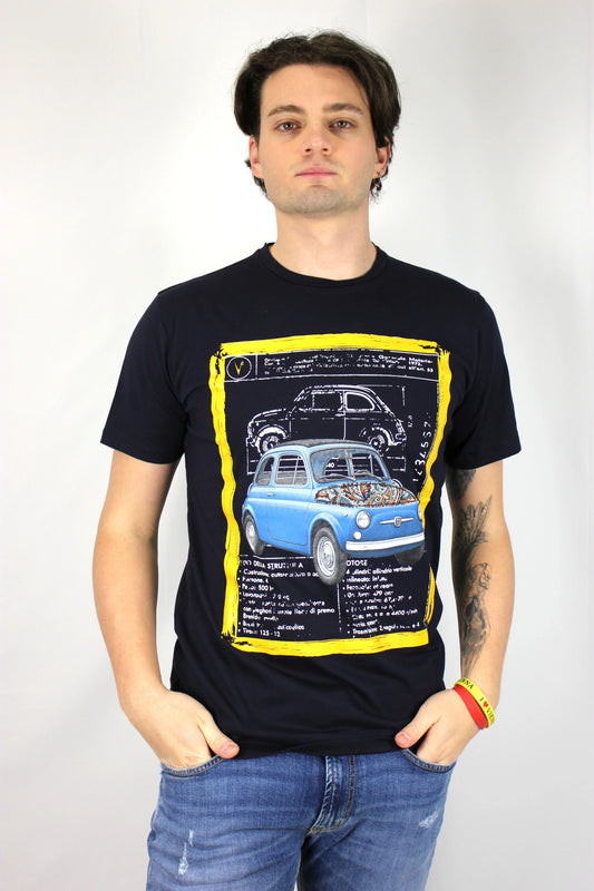 T-shirt 500 con stampa V2 - Seipuntozerostore