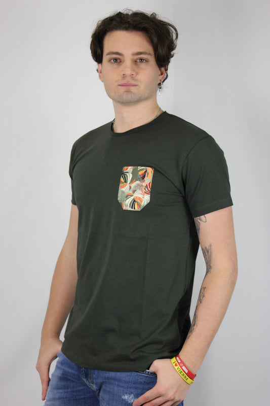 T-shirt militare con Taschino V2 - Seipuntozerostore