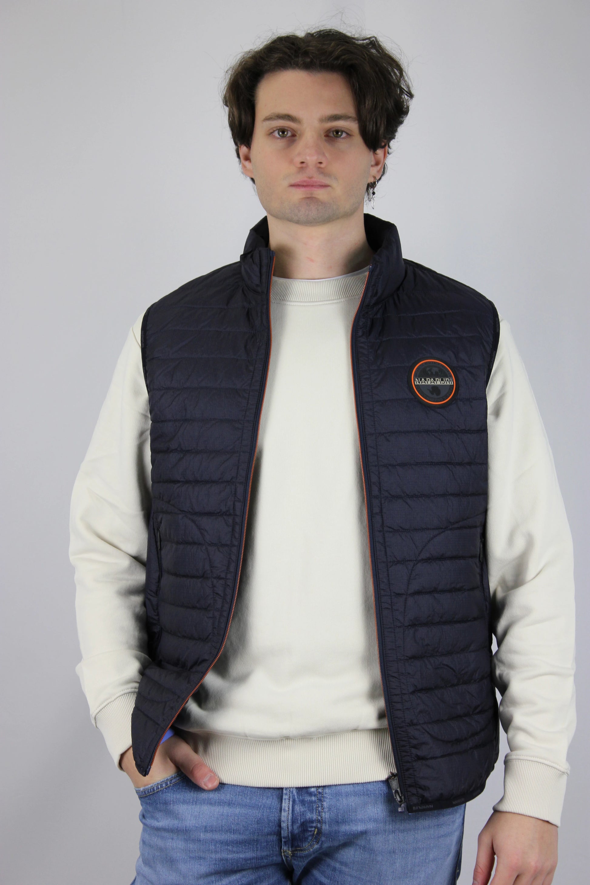 Gilet Amiata Blu Napapijri - Seipuntozerostore
