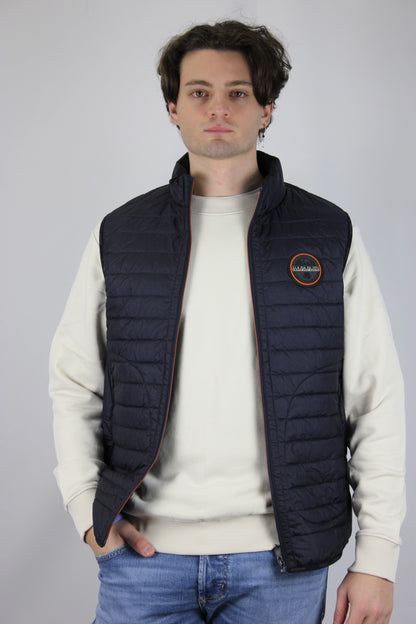 Gilet Amiata Blu Napapijri - Seipuntozerostore