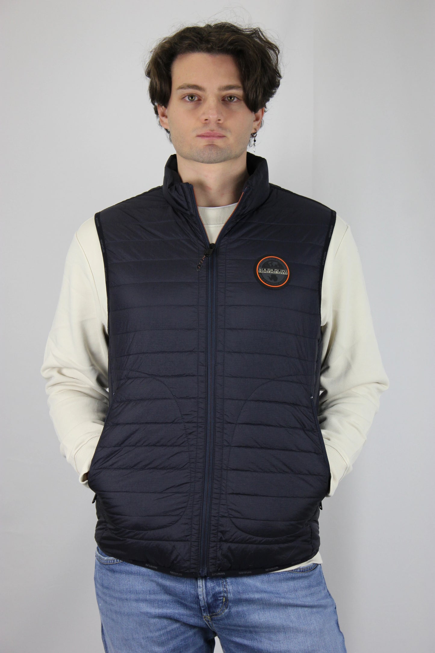 Gilet Amiata Blu Napapijri - Seipuntozerostore
