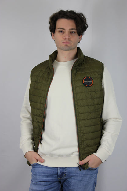 Gilet Amiata Verde Napapijri - Seipuntozerostore