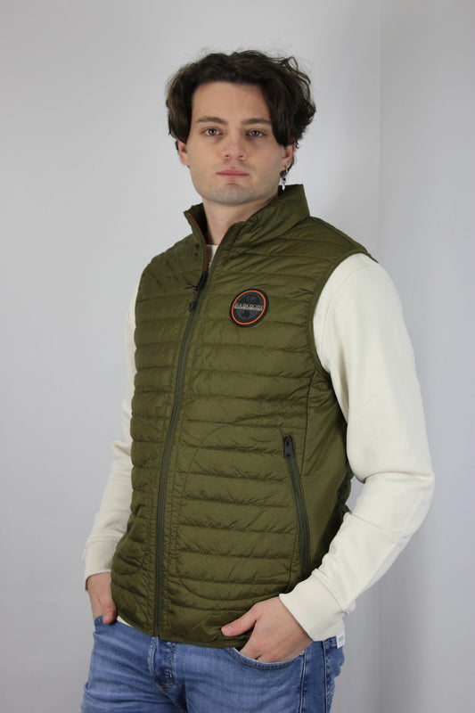 Gilet Amiata Verde Napapijri - Seipuntozerostore