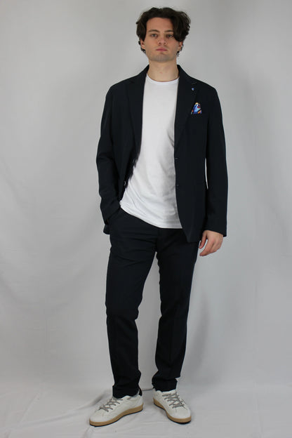 Giacca monopetto sartoriale blu V2 - Seipuntozerostore