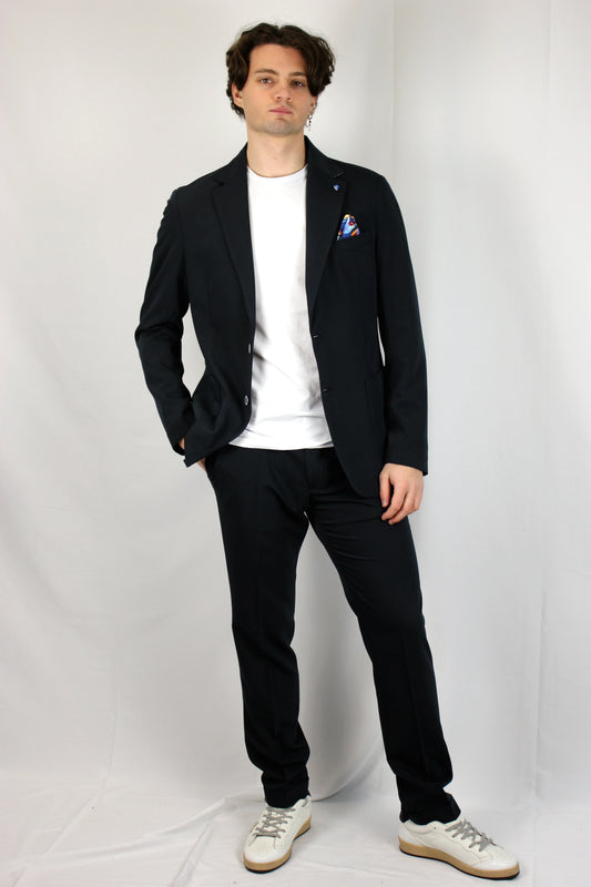 Giacca monopetto sartoriale blu V2 - Seipuntozerostore